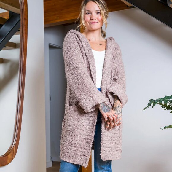 NWT Super Soft Cozy Fuzzy Cardigan - Picture 6 of 14